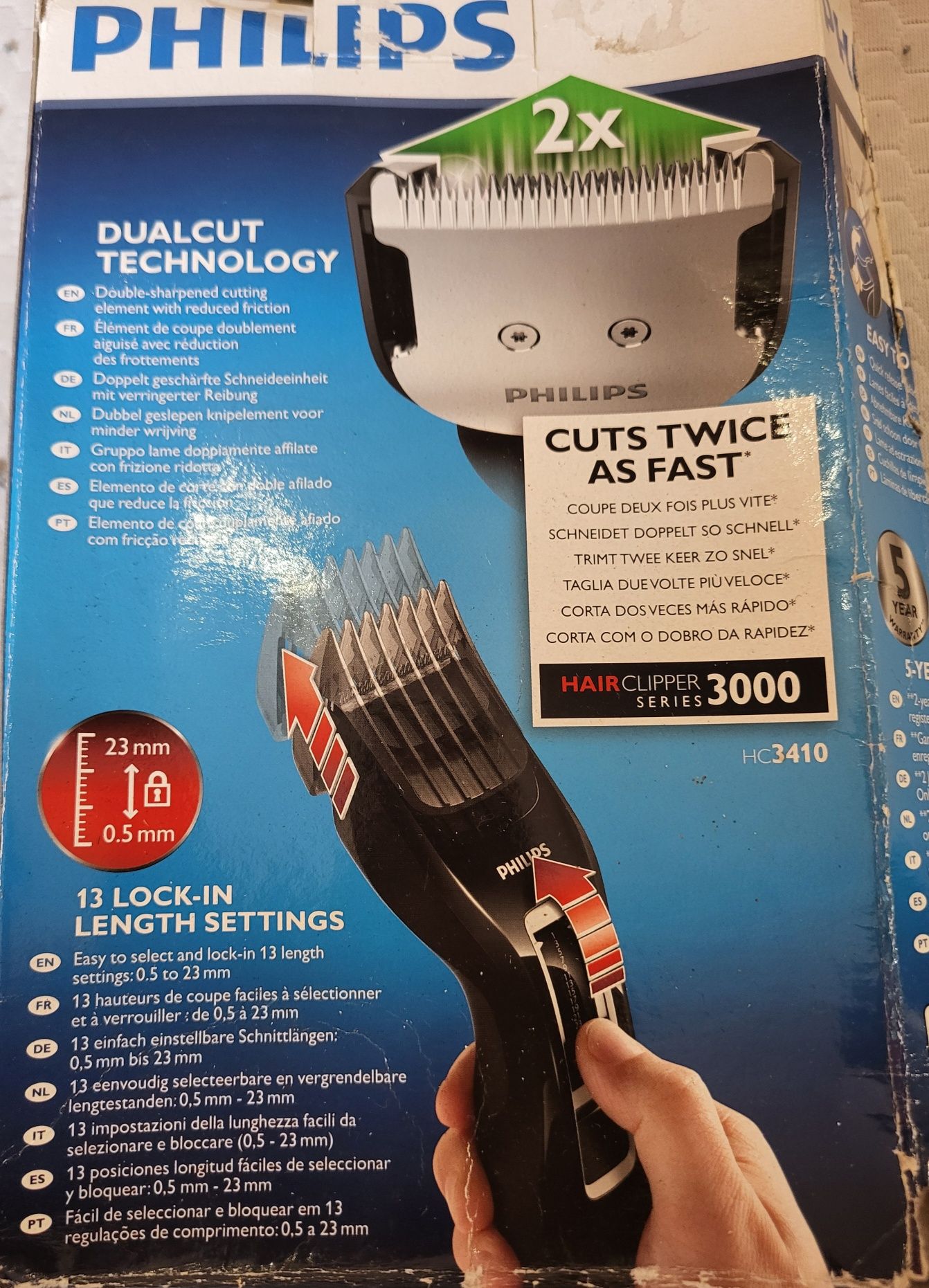 Máquina de cortar cabelo Homem