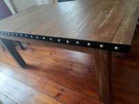 Mesa de jantar de madeira - Modelo AREA