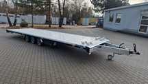 NPS L2035  przyczepa aluminiowa, 8.5m platformy, knott, dostępna od ręki!