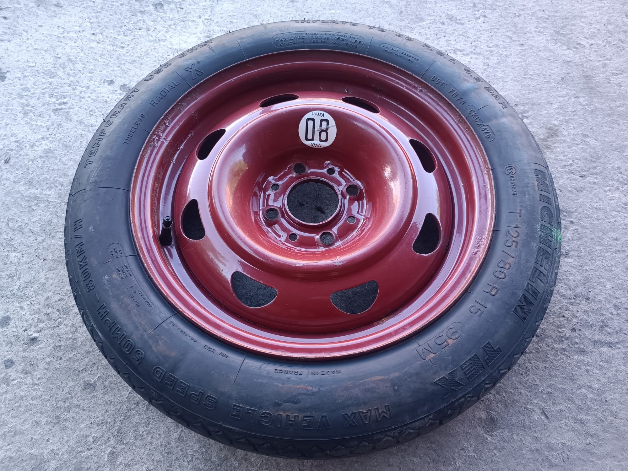 Оригінальна докатка 4 108 R15 Пежо