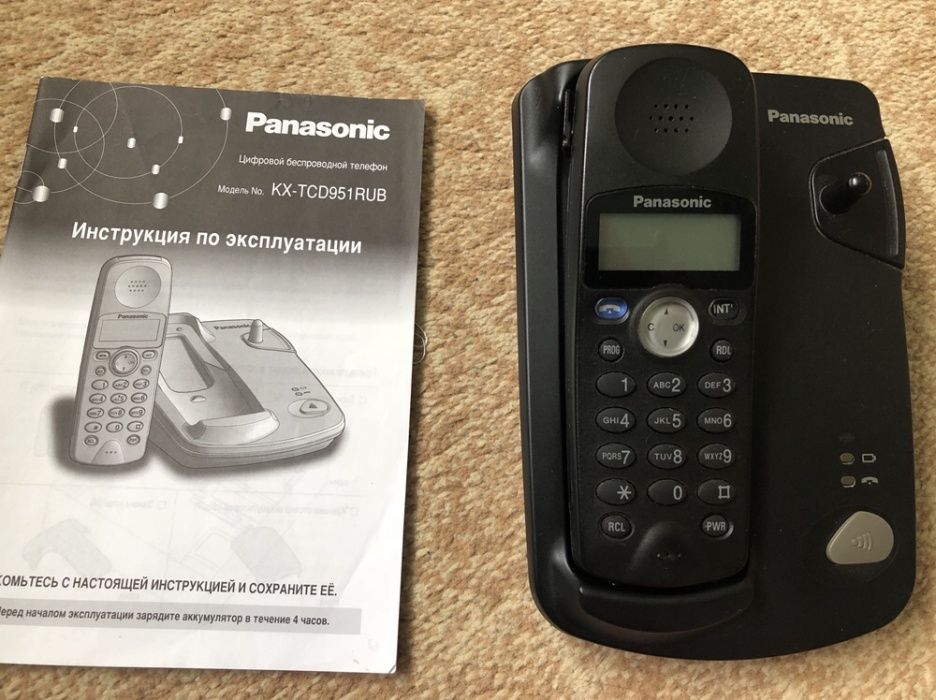 Радиотелефон Panasonic KX-TCD951RUB