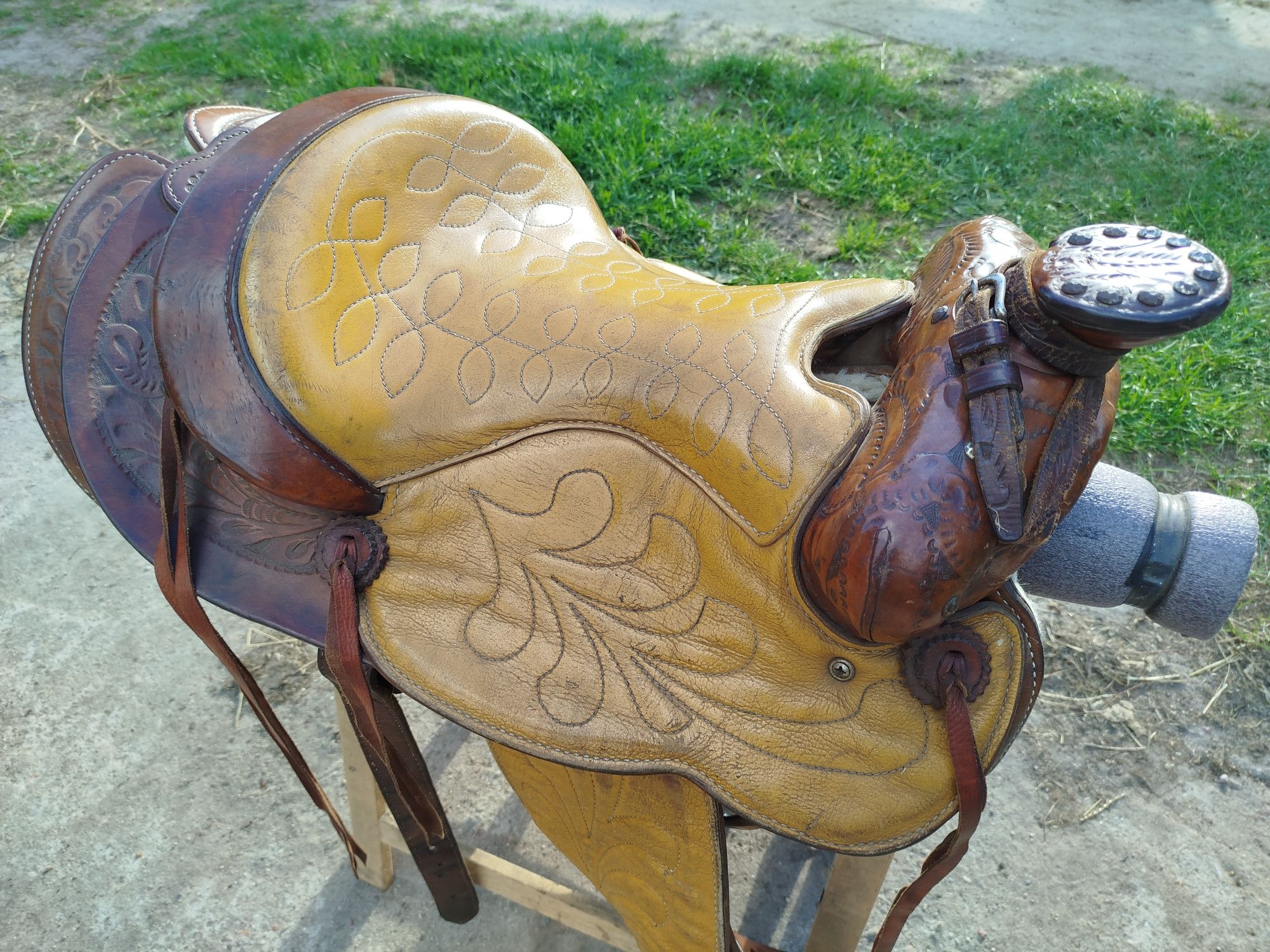 Siodło westernowe 15" roper ranczerskie