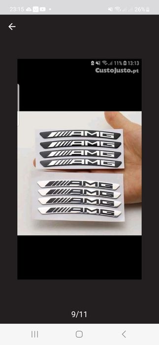 Simbolos Legendas e centros mercedes/AMG