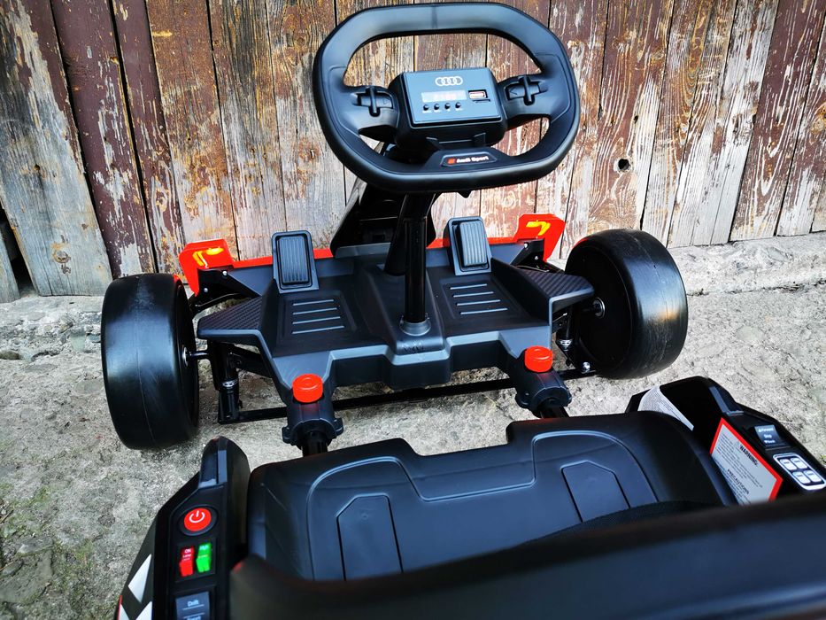 Gokart AUDI ERC PRO DRIFT 24V 400W Auto Akumulator Elektryczny DZIECI