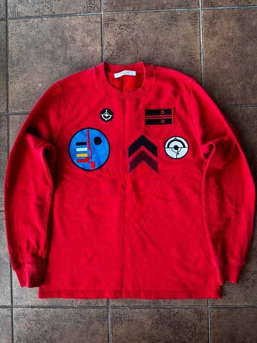 Givenchy Red Patch Appliqués Hoodie oryginał XS super cena!