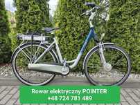 Rower elektryczny POINTER przebieg 1000km stan idealny