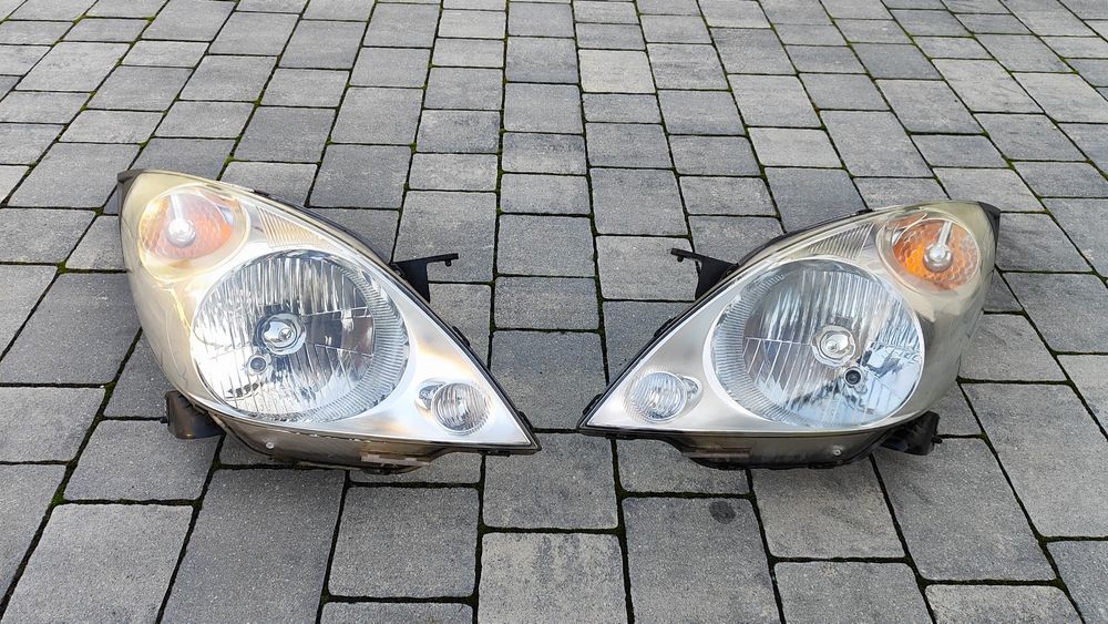 Lampy przednie przód Chevrolet Spark M300 Europa