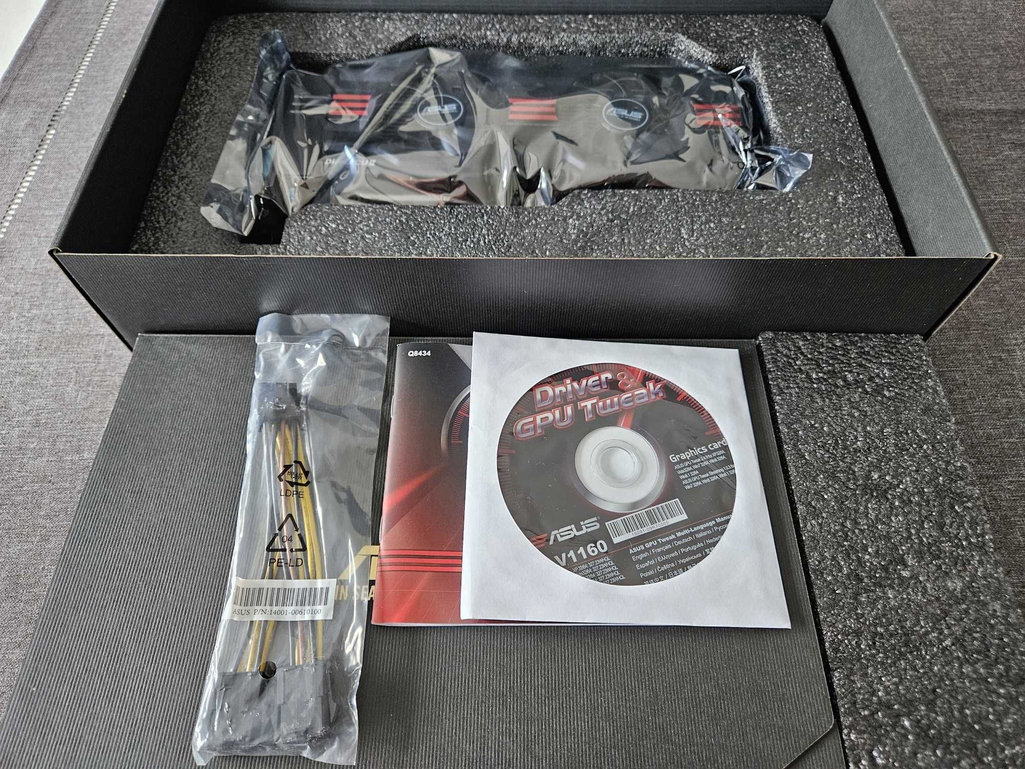 ASUS GeForce GTX770 2GB 256bit DirectCu II OC pełen sklepowy komplet