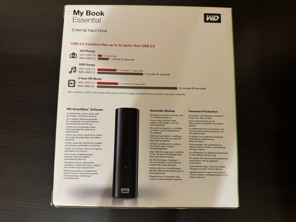 Жорсткий диск My book usb 3.0 2tb