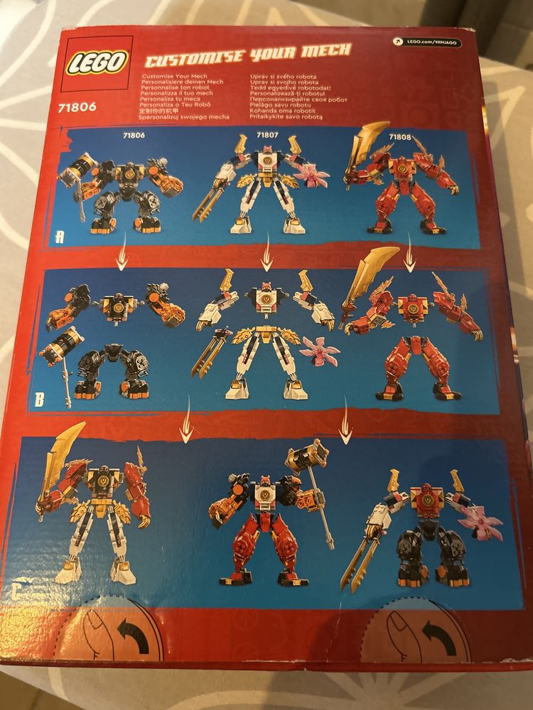 LEGO 71806 Mech żywiołu ziemi Cole’a