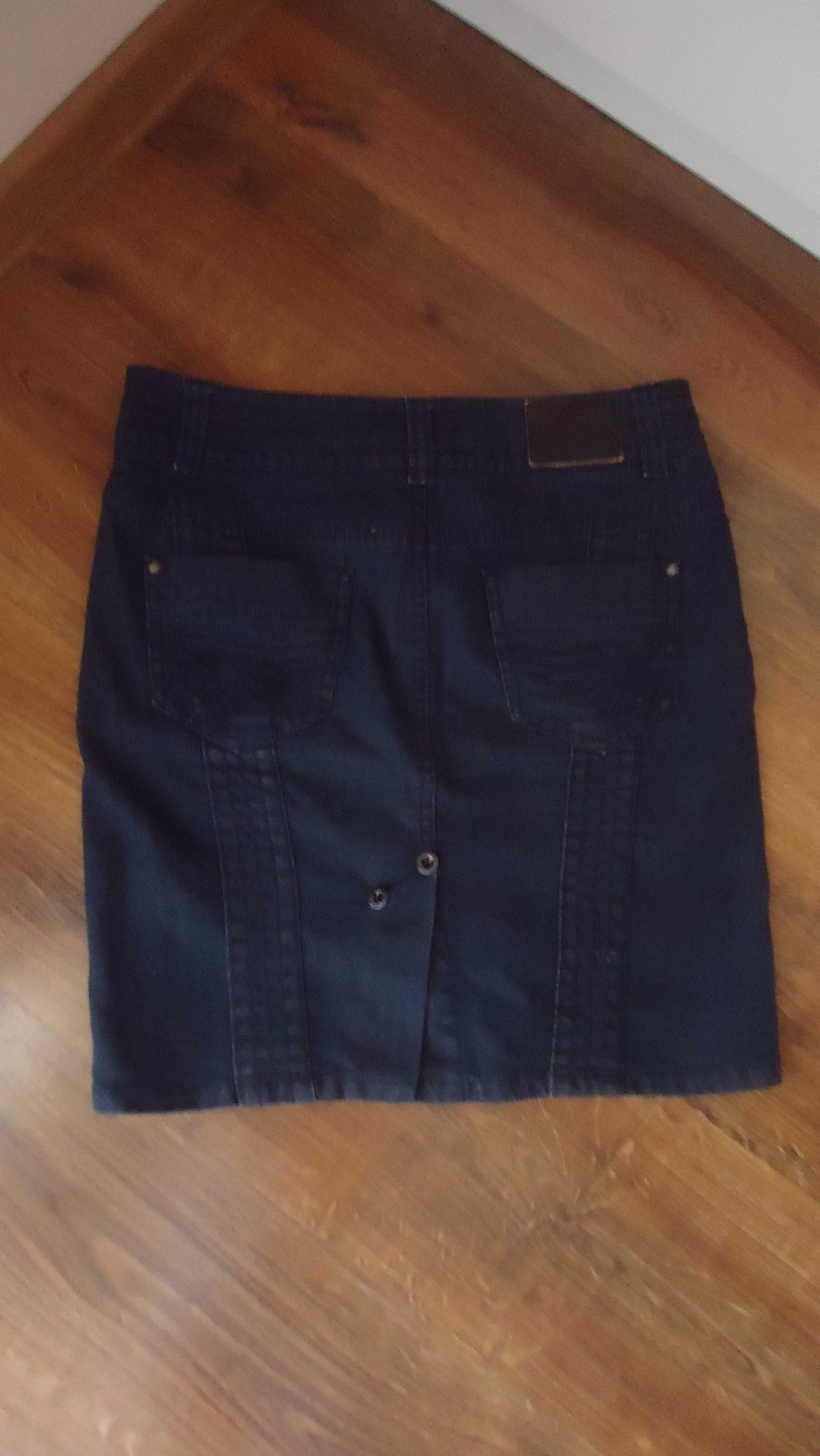 r.M 38 dżinsowa miniówa ESPRIT spódnica mini ESPIRT spódniczka dżins