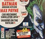 Gry CD-Action 2x DVD nr 247: Batman: Arkham Asylum, Max Payne