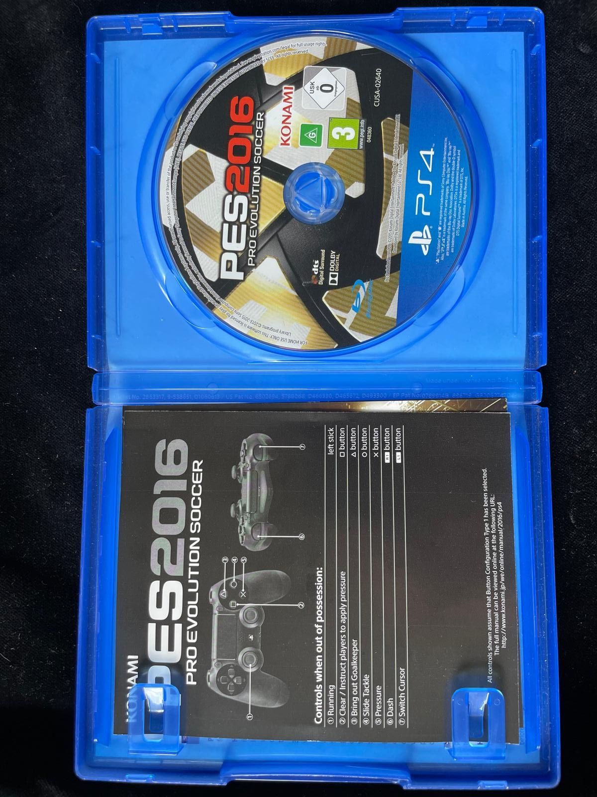 PES 2016 Pro Evolution Soccer na PS4 PS5 Gra po angielsku 100% sprawna