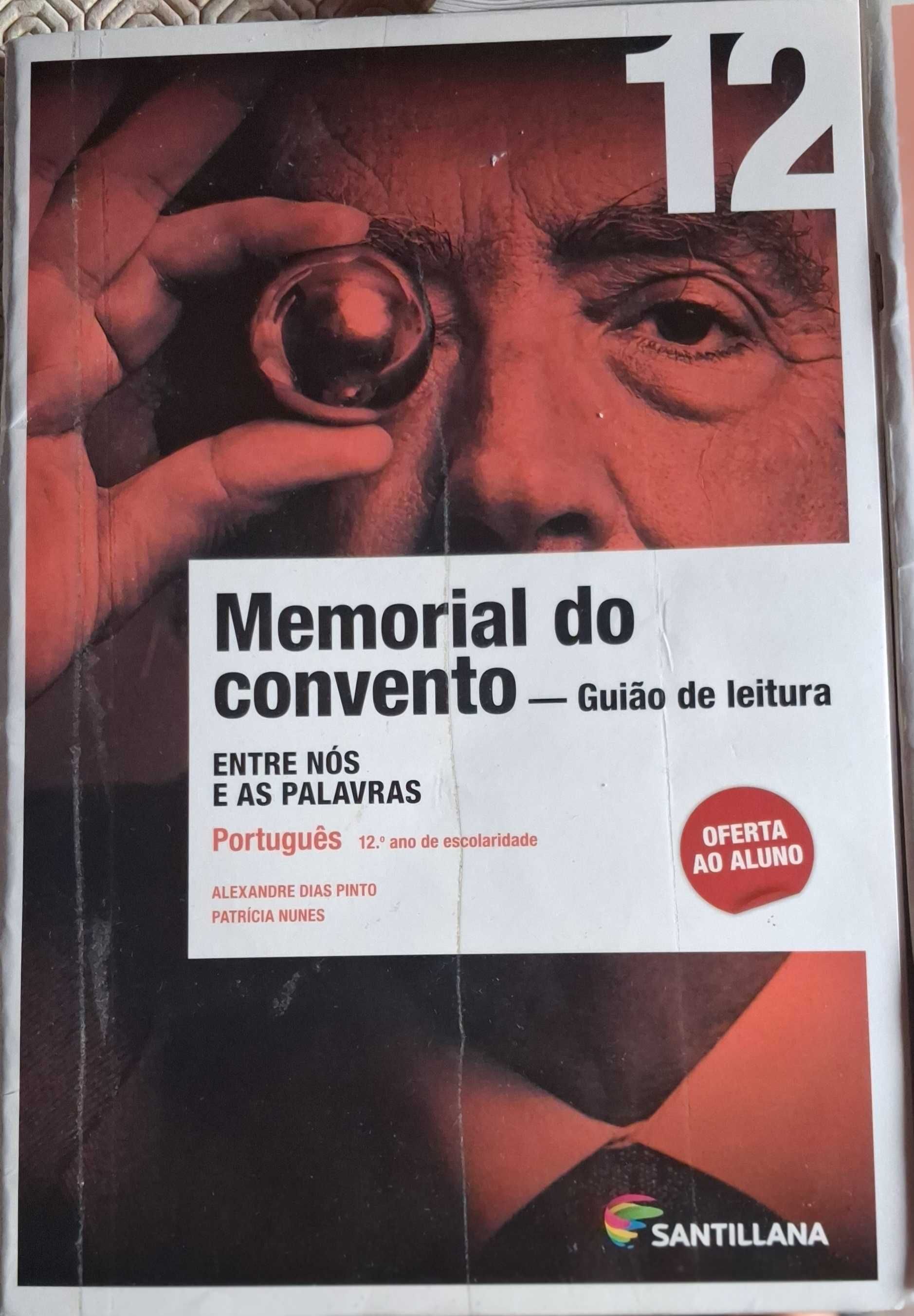 Livros Portugues 12 ano e Memorial do Convento