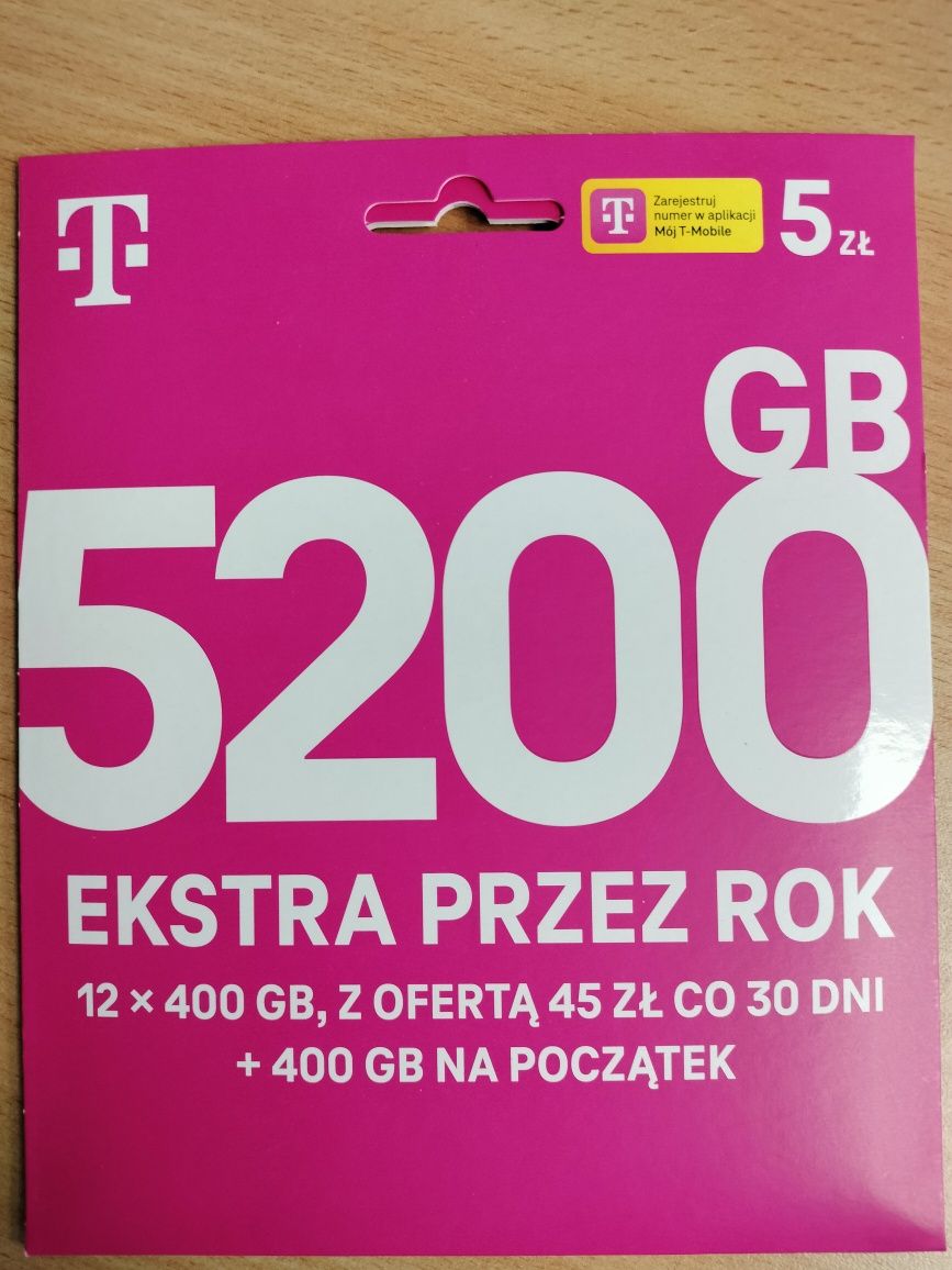 Łatwy numer, złoty numer, Starter T-mobile