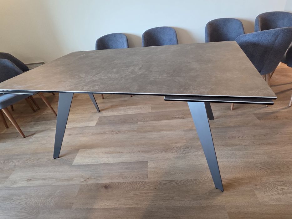 Mesa extensível Kare Amsterdam Dark  160 (+240) como nova)