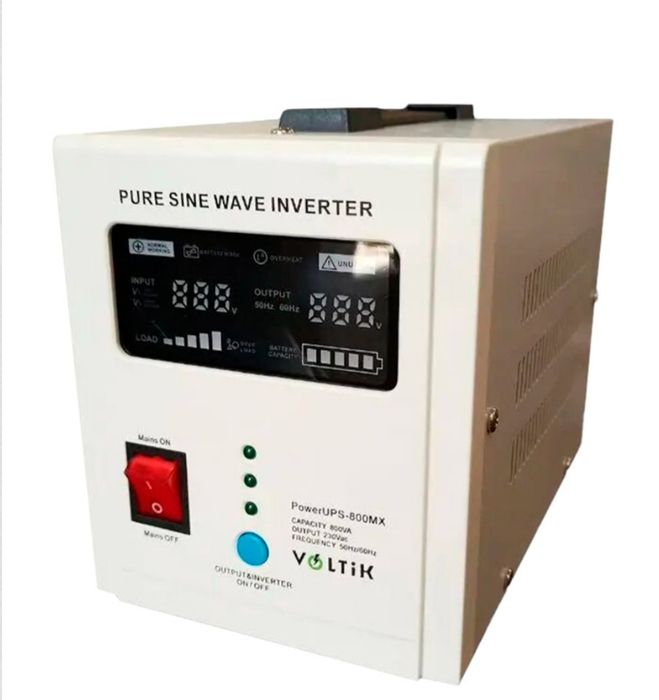 Джерело безперебiиного живлення. Voltik 800w/500VA.