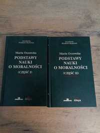 Podstawy nauki o moralności Maria Ossowski tom 1 i 2 Arcydzieła