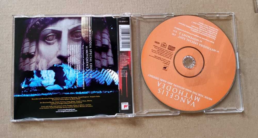 Vangelis – Mythodea (Music For The NASA Mission: 2001 Mars Odyssey) CD