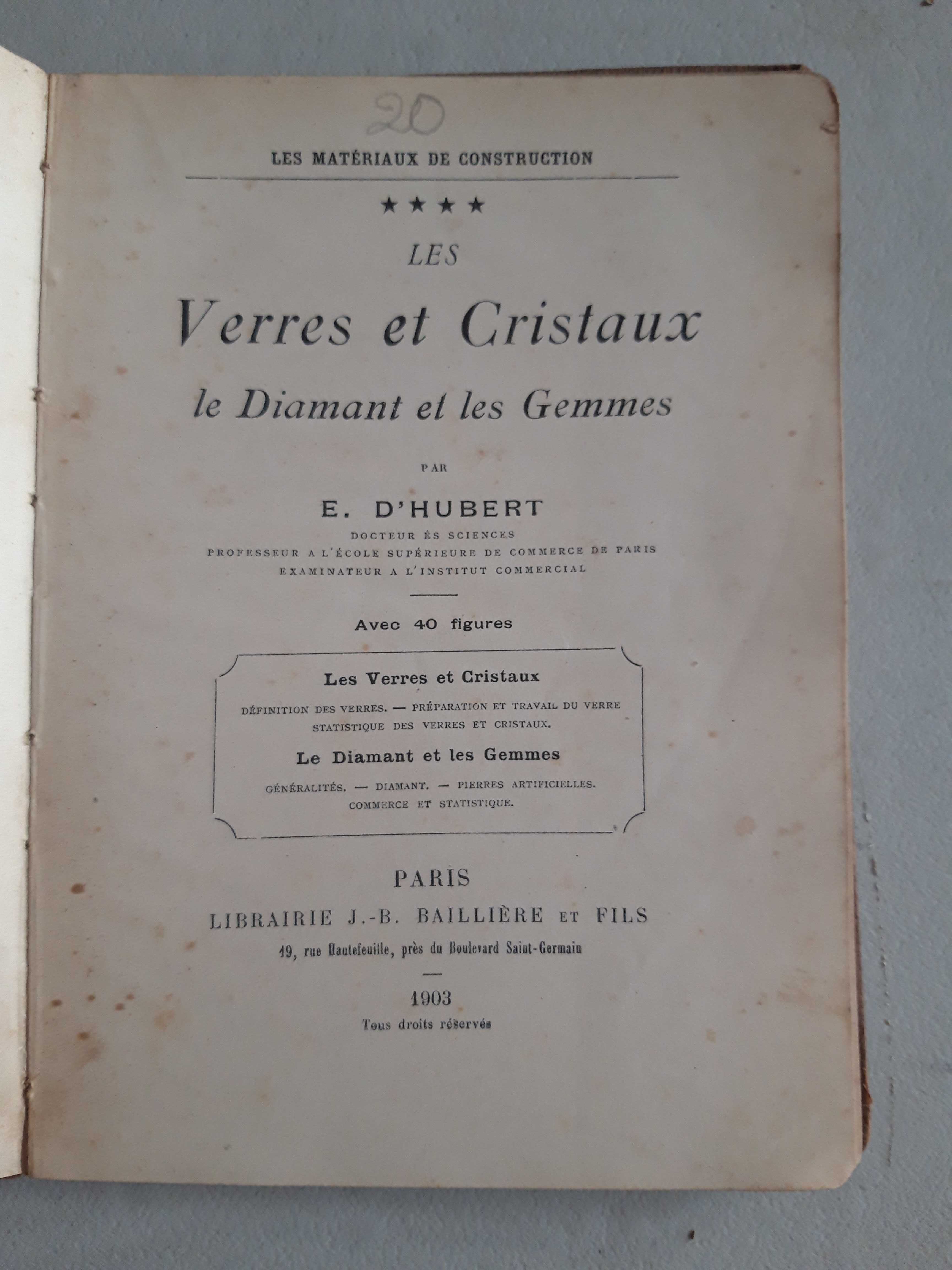 Livro Ref Par1 - Verres et Cristaux