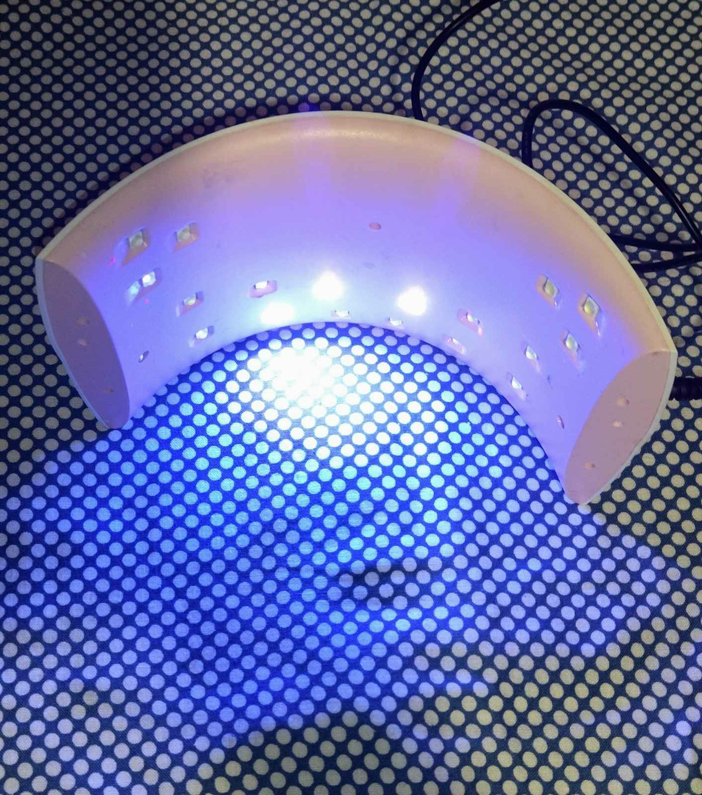 Лампа для сушки ногтей UV-LED SUN 9 C 36 W.. Нужен ремонт.