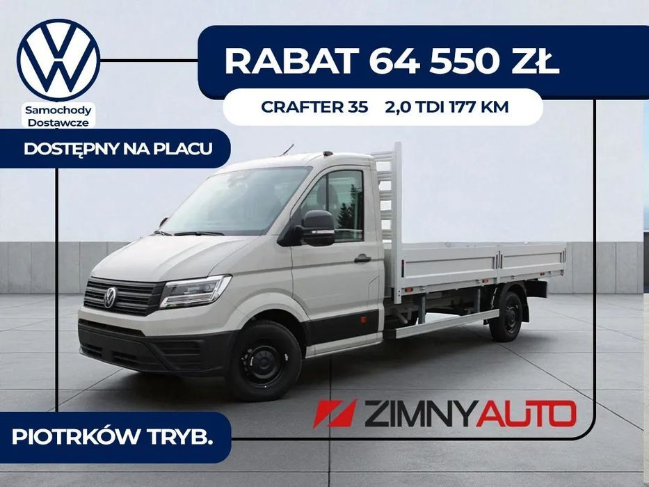 Volkswagen Crafter 35 Podwozie Z Zabudową  2,0 Tdi 177 Km |