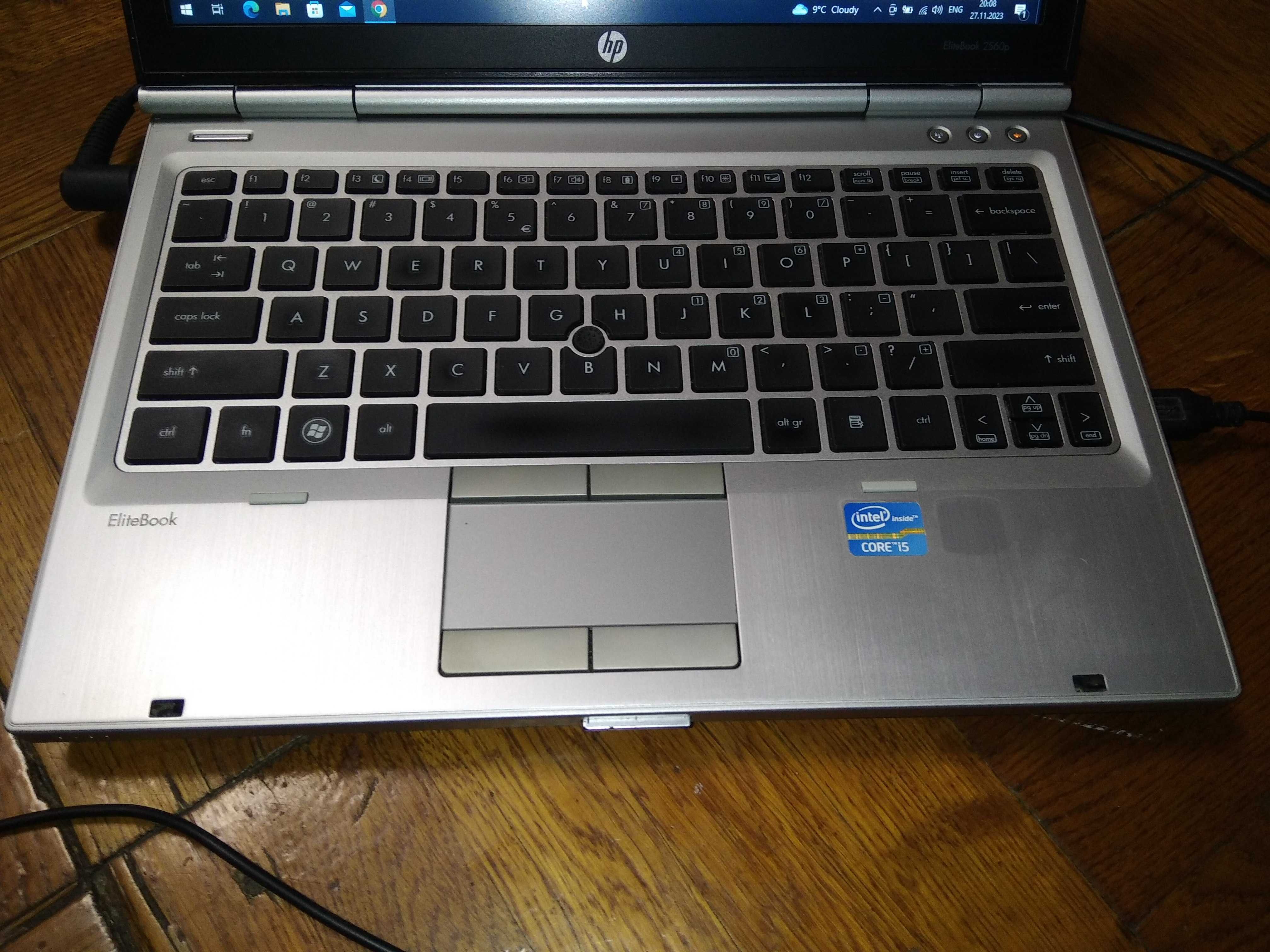 Ноутбук HP EliteBook 2560p i5 2520M hdd 250Gb 4gb DDR3 webcam