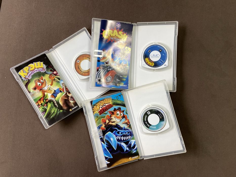 Crash Bandicoot & Spyro Playstation / McDonald’s Collection
