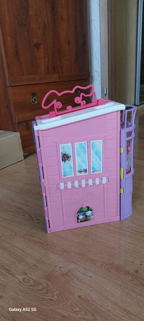 Domek dla lalek barbie klinika dla zwierząt matel