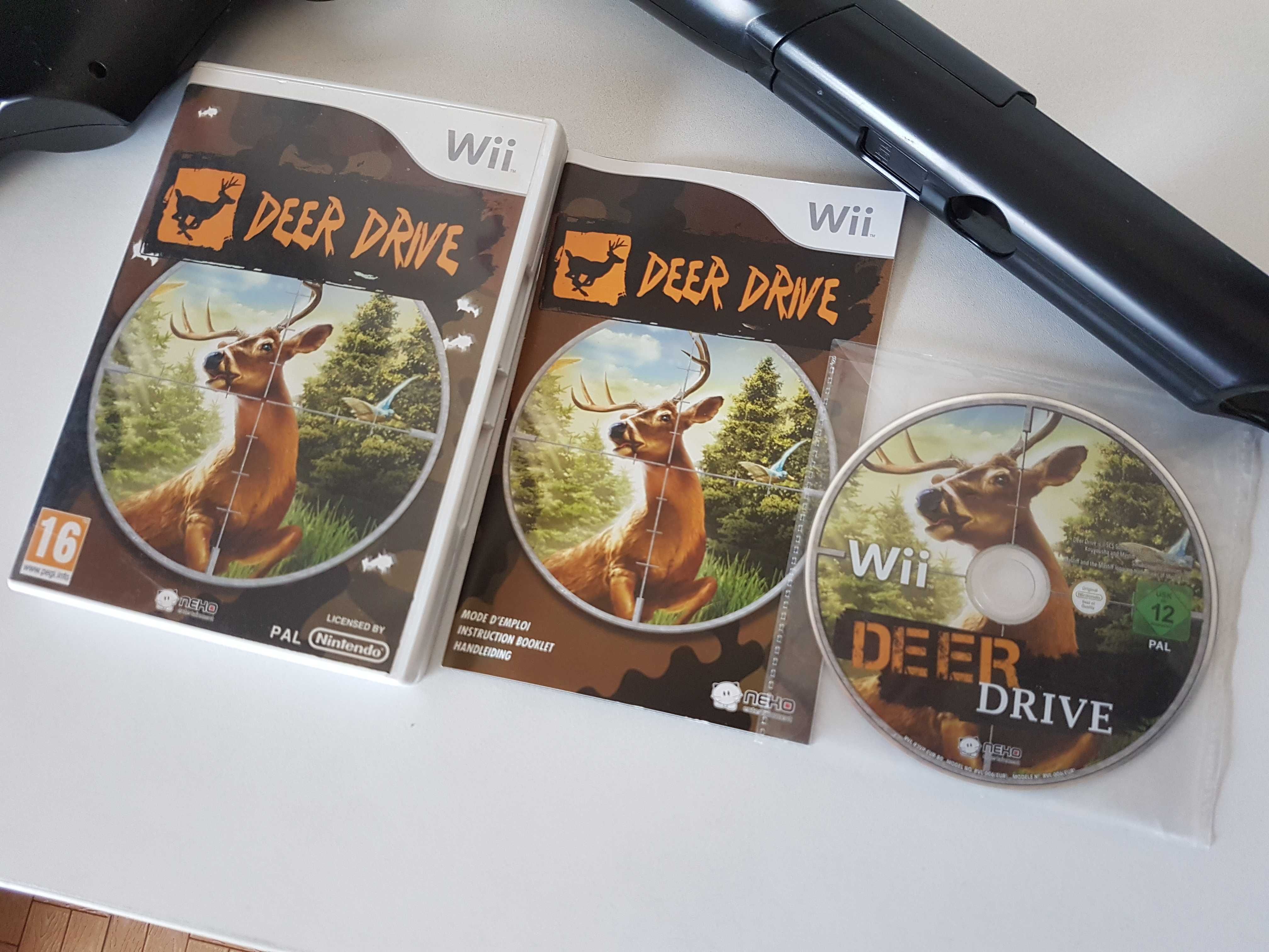 Deer Drive + Carabina Preta | Jogo de caça | Nintendo WII *Completo*