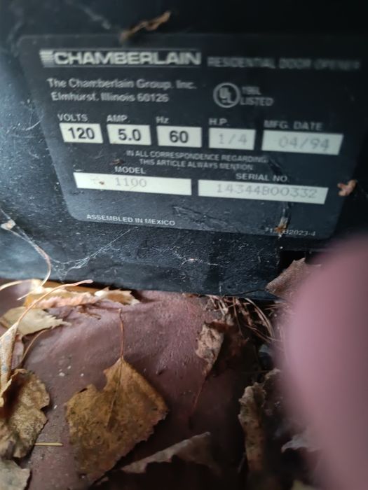 Napęd bramy garażowej Chamberlain 1/4 h.p.