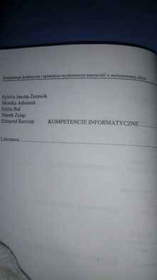 Kompetencje dydakt. i opiekuń.-wychow. nauczyc. w zreformowanej szkole