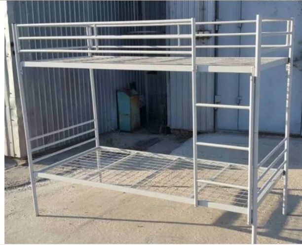 Ліжко металеве 2*0,8 м ( 1-ярус та 2-яруса)