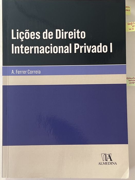 Licoes de direito internacional Privado I