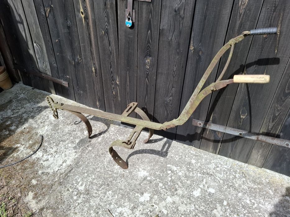 Stare radło redło do pielenia, opielacz konny.