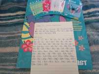 Troco cartas do stitch
