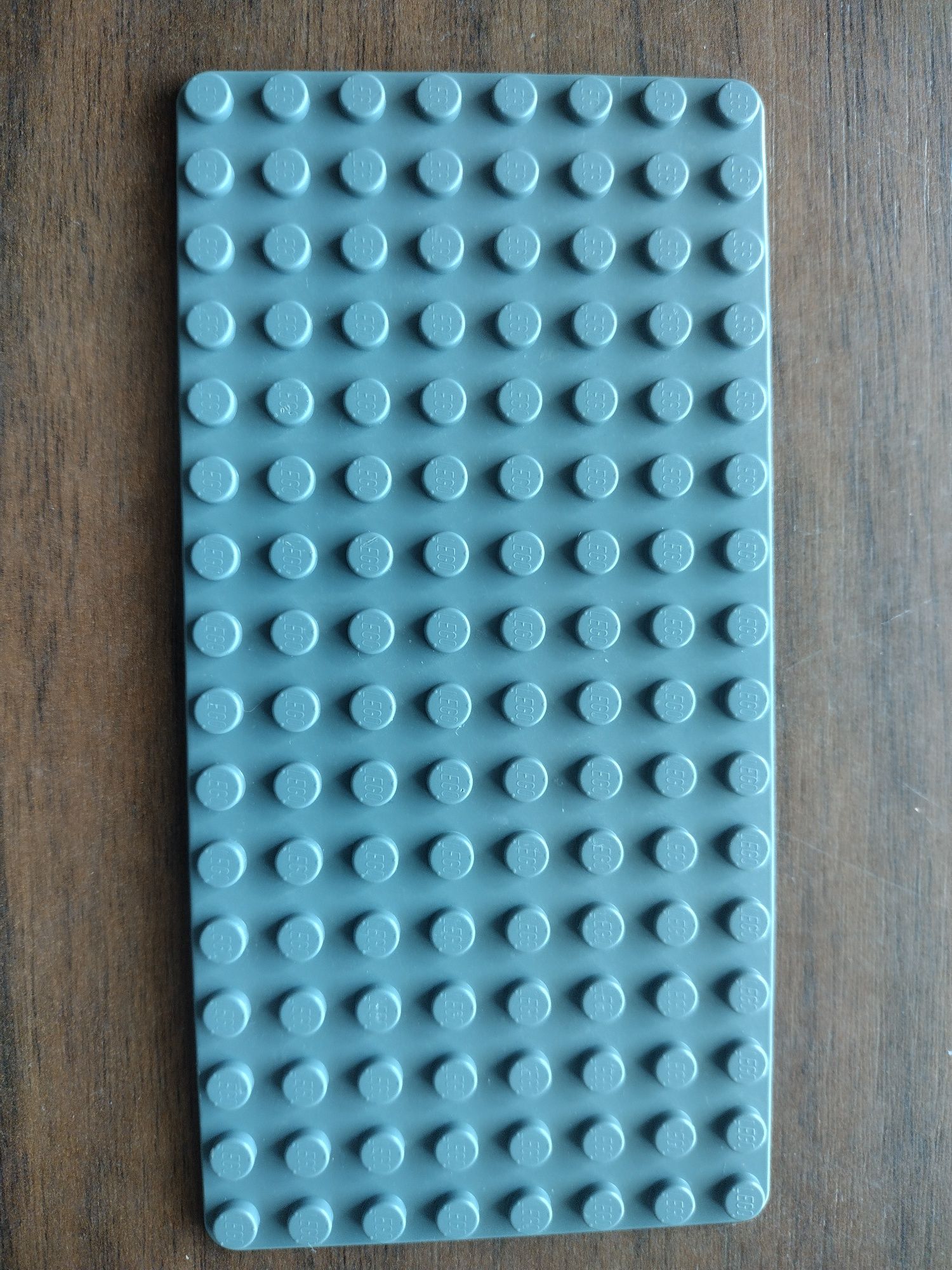 LEGO Base plate 8x16 Dark bluish gray