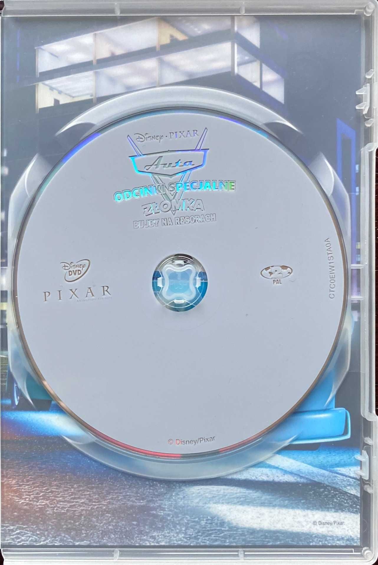 Film DVD Disney PIXAR Auta Odcinki Specjalne Złomka Bujdy na Resorach