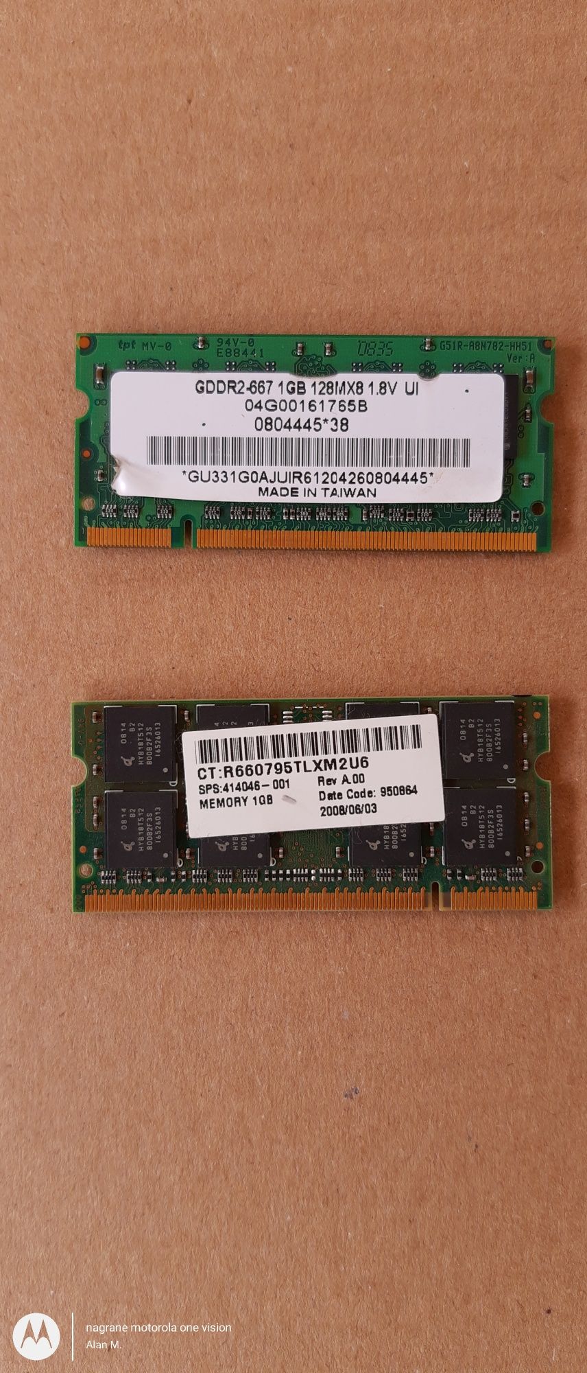 Pamięć RAM DDR2 2x1 GB