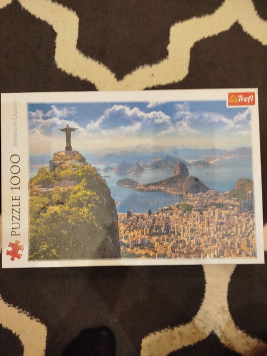 Puzzle trefl 1000 kompletne Rio dr Janeiro, Brazylia