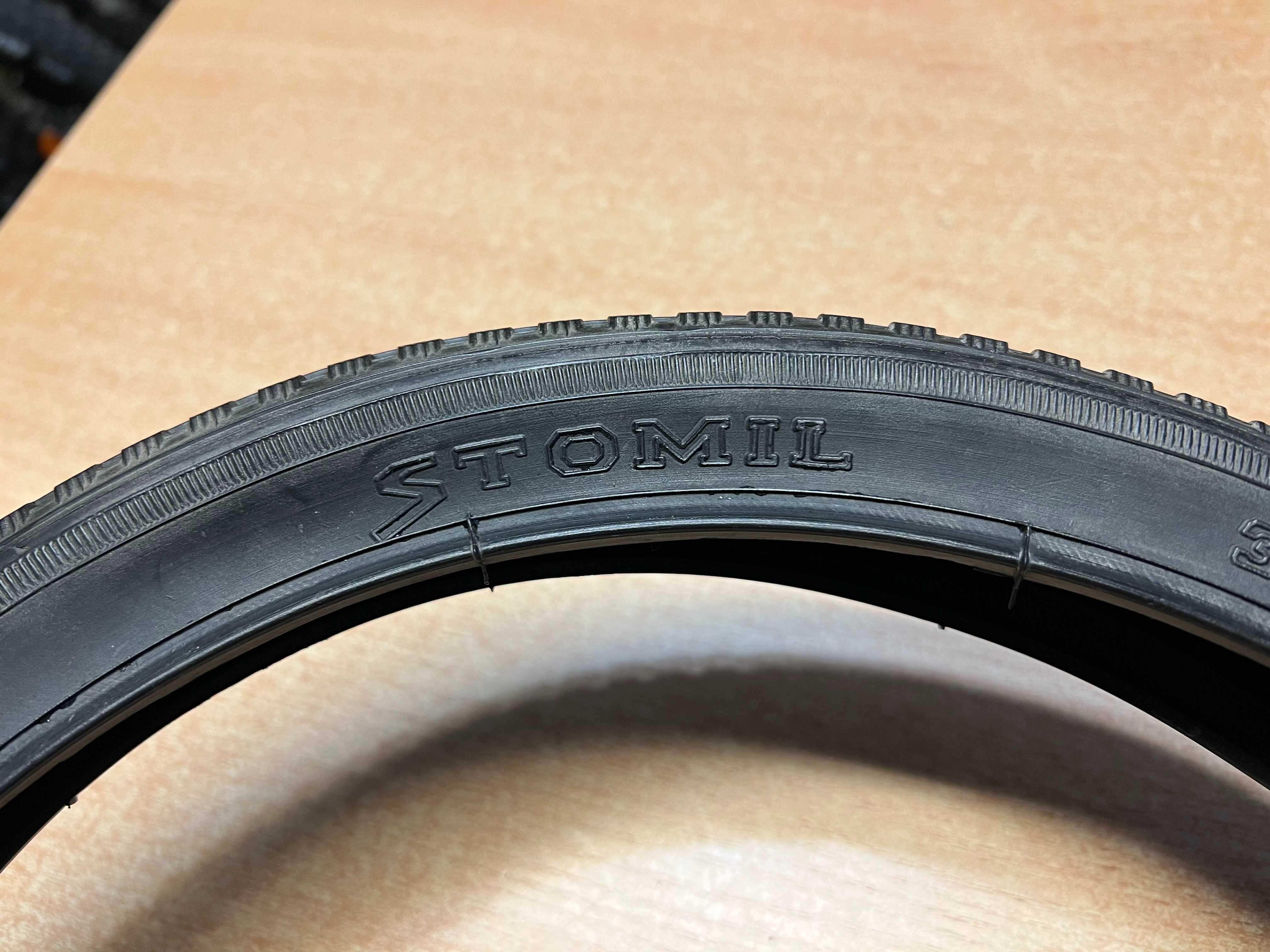 Opona rowerowa STOMIL Junior 14 x 1 3/8 (37-298) 2 sztuki KPL NOWE