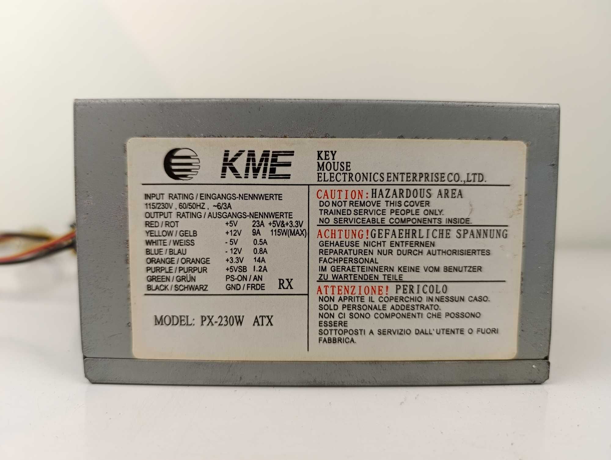 Zasilacz KME PX-230W ATX