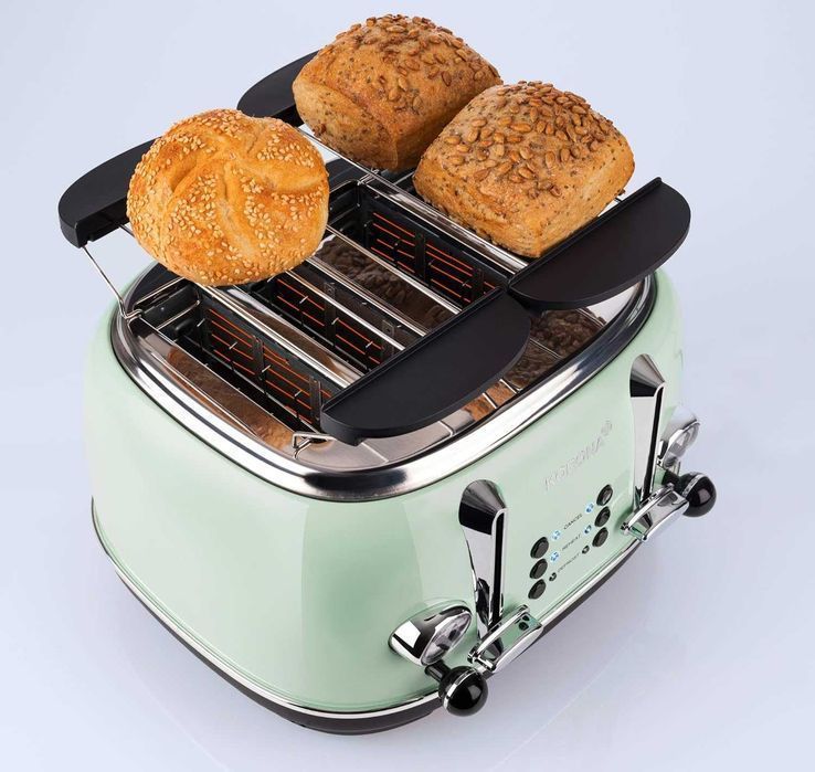 Podwójny Toster Z Podgrzewaczem Korona Retro 21675