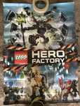 Lego Hero Factory - plakat używany