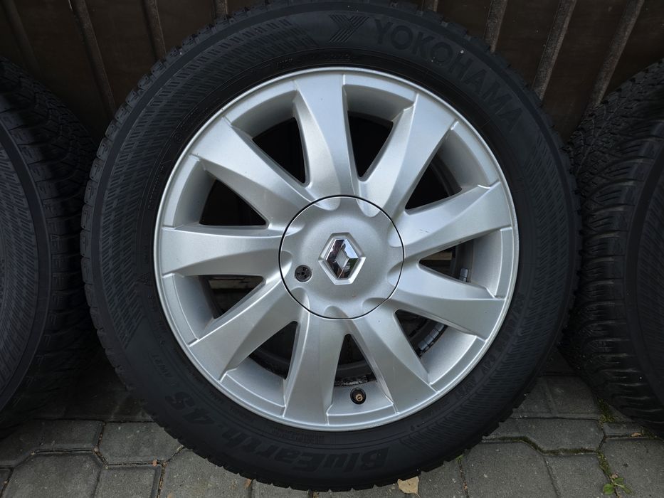 Felgi z oponami 205/55R16 Renault Megane 4x100 Scenic Kangoo Clio