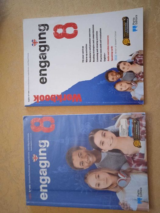 Engaging - Inglês - 8.º Ano (como novo)