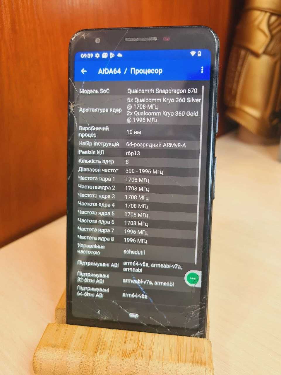 Смартфон Google Pixel 3A \ 4-64 GB\ 8 ядер \ Andorid 12