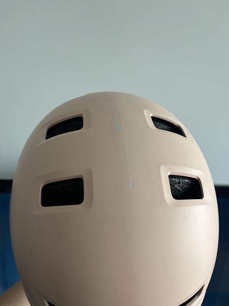 Kask dzieciecy różowy oxelo 52 - 55 cm