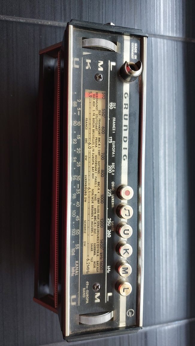 Radio Primaboy GRUNDIG lata 50te