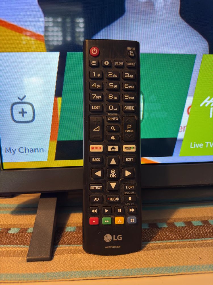 Smart TV LG 28’’ com defeito no ecrã